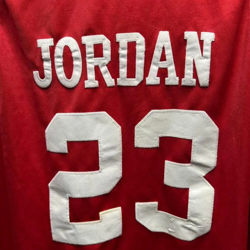 Michael Jordan Mitchel and Ness red NBA All Star Jersey Size 2XL - Picture 5 of 5